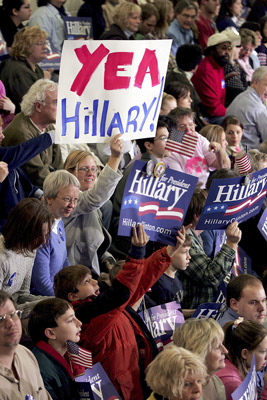 Clinton supporters and detractors applaud the move.